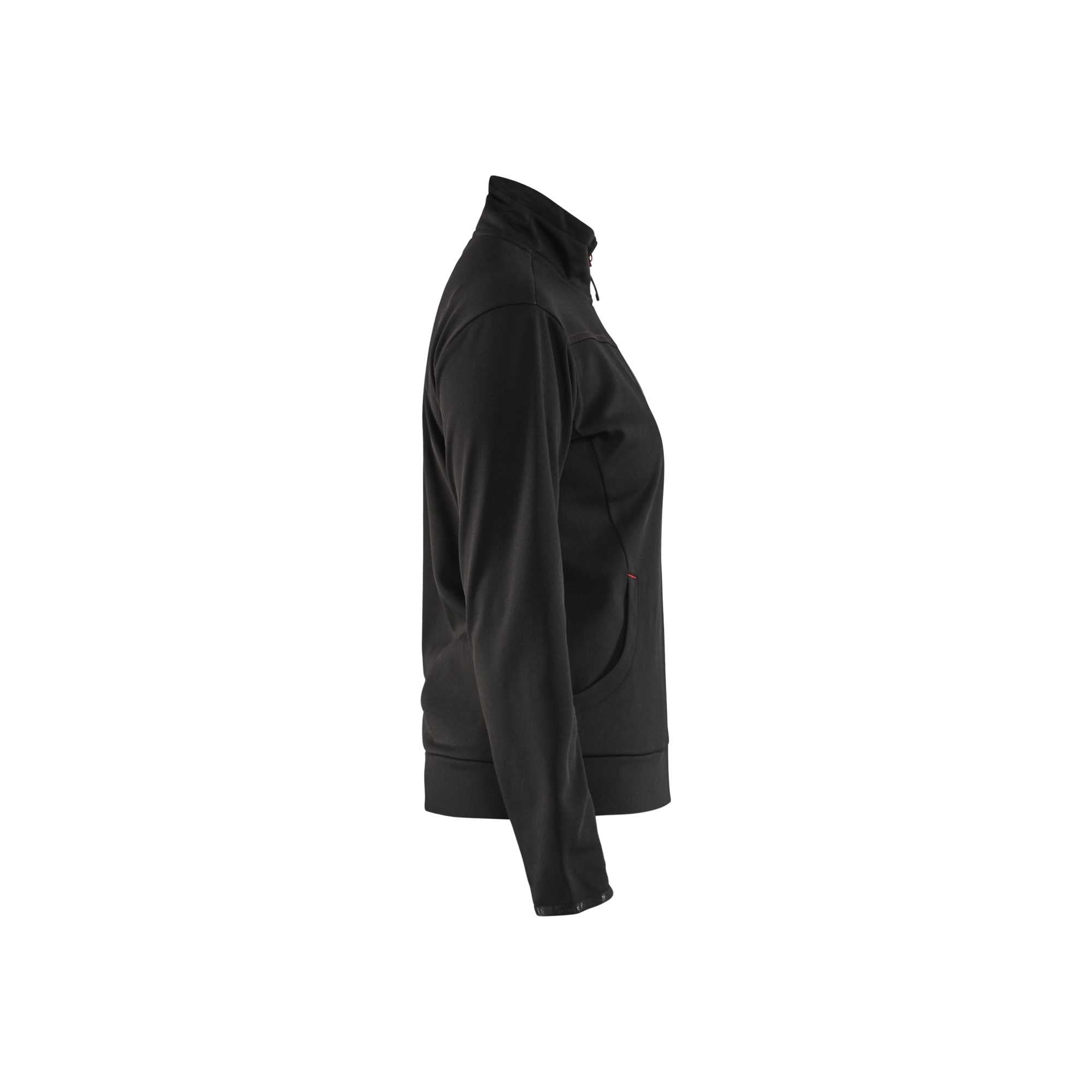 BLAKLADER 33942526 Hi Vis Reflective Full Zip Work Sweatshirt WOMEN - Pique Fleece